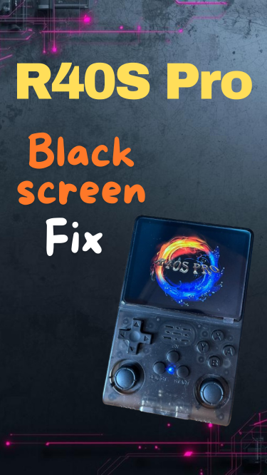R40S Pro Fix Black Screen Premium Package